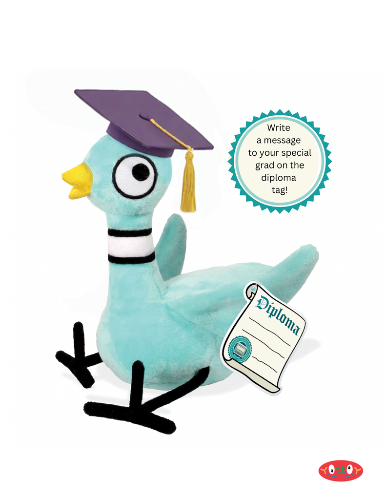 The Pigeon Graduation Soft Toy