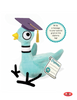 The Pigeon Graduation Soft Toy